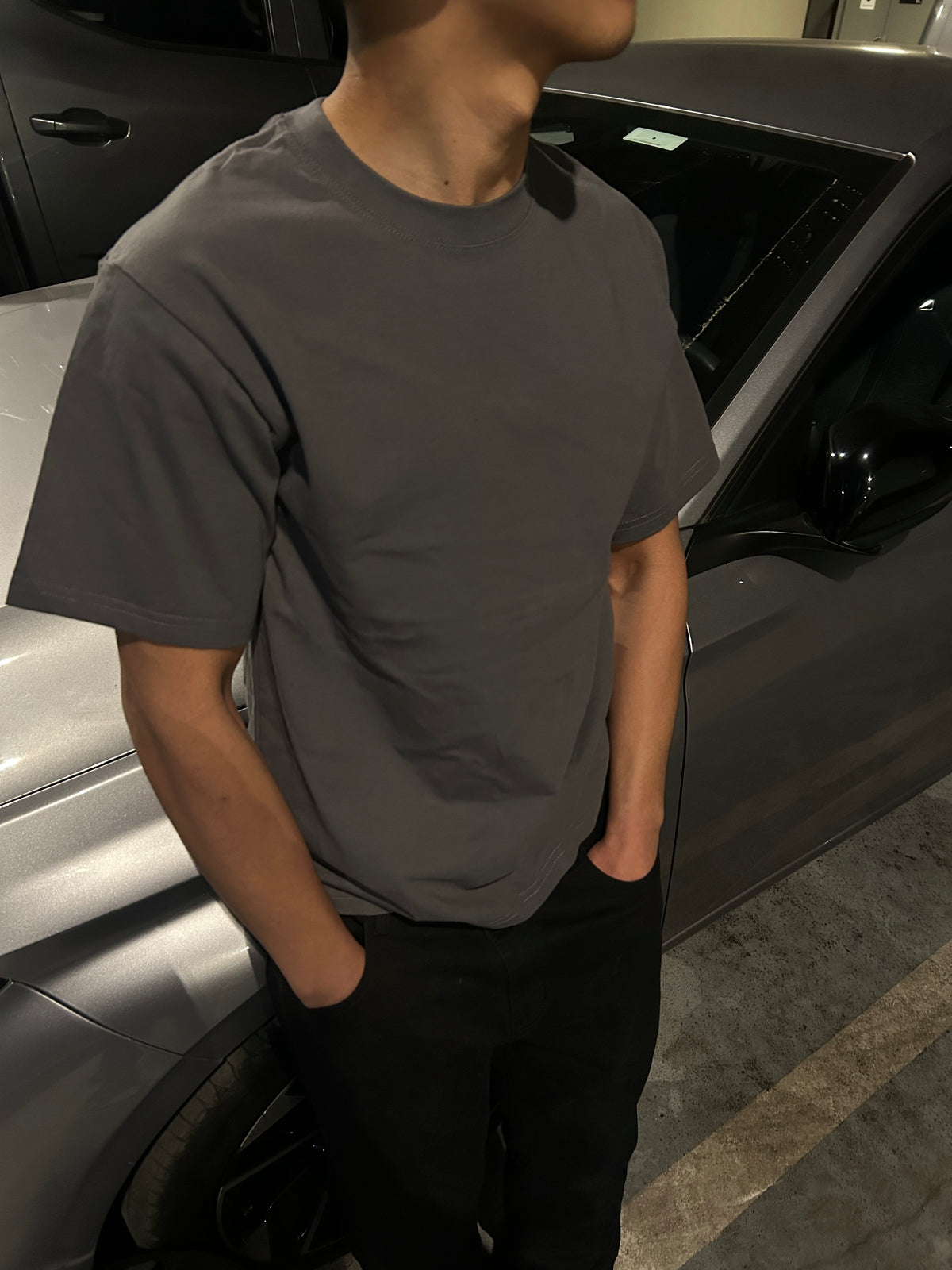 POLERAS OVERSIZE CARBÓN