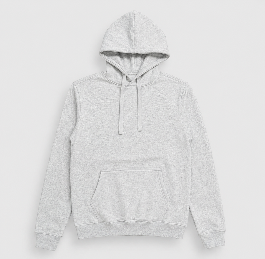 Polerón Basic Gris Jaspeado
