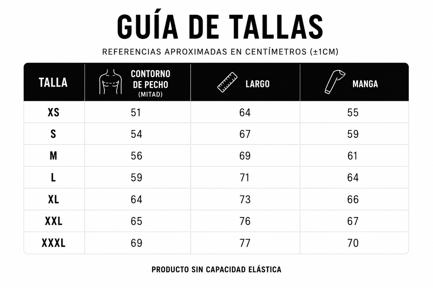 Polerón Basic blanco